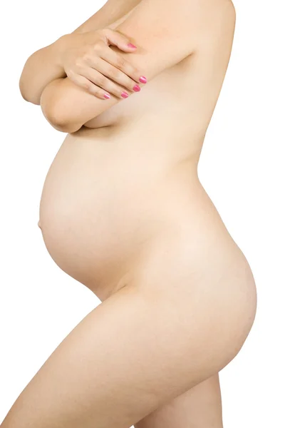 stock image Belly of pregnant woman