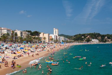 plaj lloret de mar, İspanya