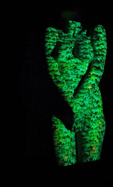 vücut haritasında Flora